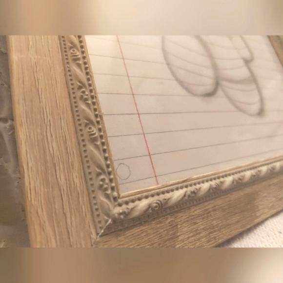 Standing Embossed Photo Frame w/ Hand Drawn Hello Kitty - Picture 2 of 2